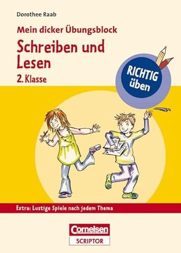 Beispielbild fr RICHTIG ben - Mein dicker bungsblock - Schreiben und Lesen 2. Klasse zum Verkauf von medimops