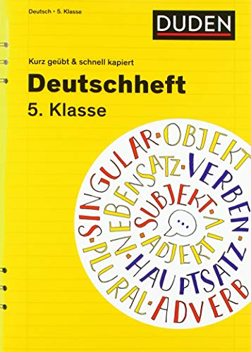 Beispielbild fr Deutschheft 5. Klasse - kurz gebt & schnell kapiert -Language: german zum Verkauf von GreatBookPrices