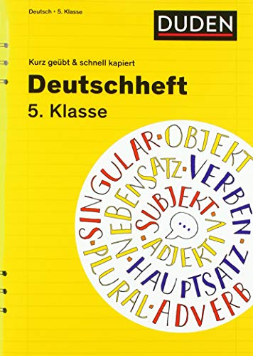 Stock image for Deutschheft 5. Klasse - kurz gebt & schnell kapiert -Language: german for sale by GreatBookPrices