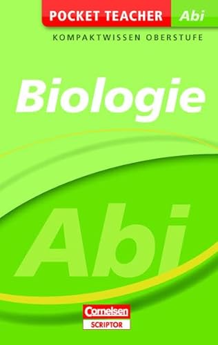 Beispielbild fr Pocket Teacher Abi Biologie: Kompaktwissen Oberstufe zum Verkauf von medimops