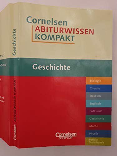 Imagen de archivo de Pocket Teacher Abi Geschichte: Kompaktwissen Oberstufe a la venta por Ammareal