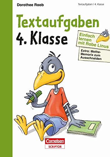 Stock image for Einfach lernen mit Rabe Linus - Textaufgaben 4. Klasse -Language: german for sale by GreatBookPrices