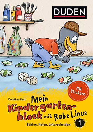 Beispielbild fr Mein Kindergartenblock mit Rabe Linus (1) Zhlen, Malen, Unterscheiden -Language: german zum Verkauf von GreatBookPrices
