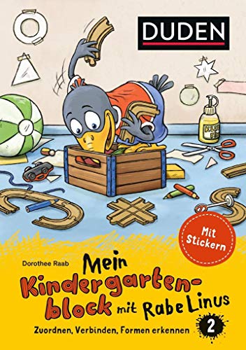 Beispielbild fr Mein Kindergartenblock mit Rabe Linus (2) Zuordnen, Verbinden, Formen erkennen -Language: german zum Verkauf von GreatBookPrices