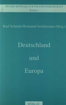 Imagen de archivo de Deutschland und Europa a la venta por medimops