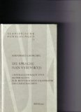 Stock image for Die Sprache Ivan Vy>senskyjs. Untersuchungen und Materialien zur historischen Grammatik des Ukrainischen for sale by medimops