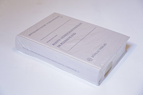 9783412047863: Kleine Herrschaftsträger im Pleissenland: Studien zur Geschichte des mitteldeutschen Adels im 13. Jahrhundert (Mitteldeutsche Forschungen) (German Edition)