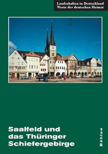 Beispielbild fr Werte unserer Heimat Band 62: Saalfeld und das Thringer Schiefergebirge Eine landeskundliche Bestandsaufnahme im Raum Saalfeld, Leutenberg und Lauenstein 2001 Werte der deutschen Heimat von Luise Grundmann Landschaften in Deutschland 62 Diese mit umfangreichem Kartenmaterial ausgestattete Landeskunde stellt eine ber Jahrhunderte von Erz- und Schieferbergbau geprgte Kulturlandschaft im Herzen Deutschlands vor. Das erschlossene Gebiet erstreckt sich ber Saalfeld, Leutenberg und Probstzella in Sdthringen bis nach Lauenstein in Nordbayern. Die geologischen Gegebenheiten, die Flora und Fauna, die vielfltigen Landschaftselemente, der Naturpark Thringer Schiefergebirge/Obere Saale, Natur- und Landschaftsschutzgebiete werden ebenso fachkundig beschrieben wie die historische Entwicklung, die aktuelle Wirtschaftsstruktur und die kulturellen Einrichtungen der Orte und Siedlungen, insbesondere der Stadt Saalfeld. Der Bhlau Verlag fhrt mit diesem Band die Schriftenreihe Landschaften in De zum Verkauf von BUCHSERVICE / ANTIQUARIAT Lars Lutzer