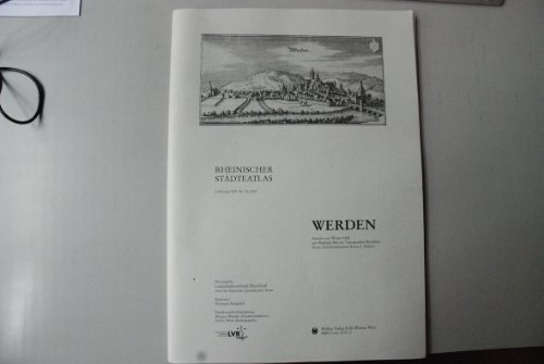 9783412117016: Werden (Rheinischer Stadteatlas, 78) (German Edition)