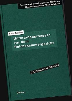 9783412146986: Untertanenprozesse vor dem Reichskammergericht