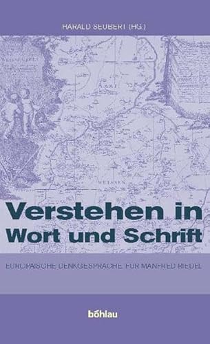 Stock image for Verstehen in Wort und Schrift for sale by Goodbooks-Wien