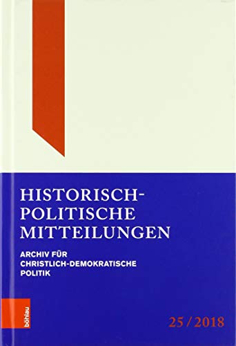 Imagen de archivo de Historischpolitische Mitteilungen a la venta por ISD LLC