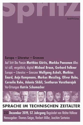 Stock image for Europa - Literatur - Grenzen: Sprache im technischen Zeitalter 232, Jg. 57, Heft 4 for sale by WorldofBooks