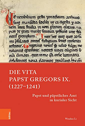 Stock image for Vita Papst Gregors IX. (1227-1241) for sale by ISD LLC