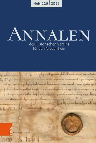 Beispielbild fr Annalen Des Historischen Vereins Fr Den Niederrhein 226 (2023) zum Verkauf von Blackwell's