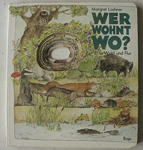 Stock image for Wer wohnt wo? In Wald und Flur for sale by medimops