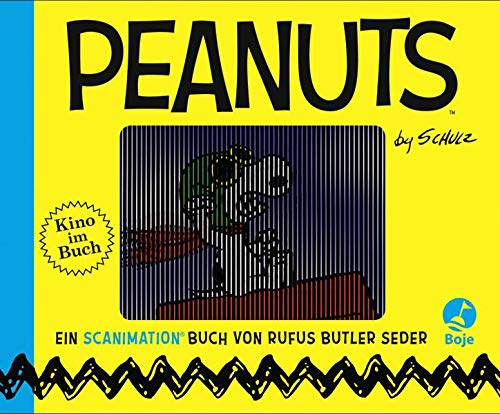 Stock image for Peanuts by Schulz - Ein Scanimation-Buch for sale by medimops