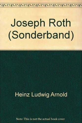 text + kritik. zeitschrift für literatur. sonderband: joseph roth - arnold, heinz ludwig (hrsg.)
