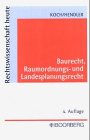 9783415013322: Baurecht, Raumordnungs- und Landesplanungsrecht