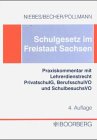 9783415027626: Schulgesetz im Freistaat Sachsen, Praxiskommentar (Livre en allemand)