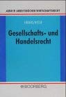 Gesellschafts- und Handelsrecht. (9783415029941) by Enders, Theodor; HeÃŸe, Manfred