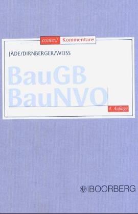 Beispielbild fr Baugesetzbuch (BauGB), Baunutzungsverordnung (BauNVO) zum Verkauf von medimops