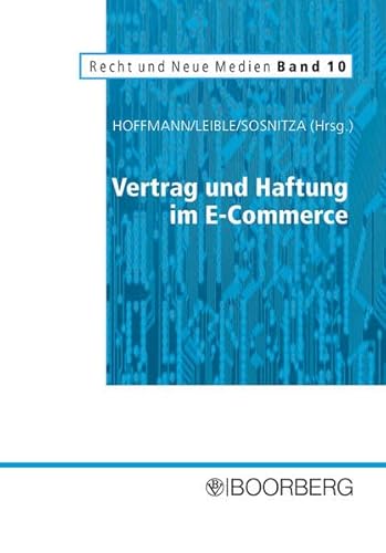 Beispielbild fr Vertrag und Haftung im E-Commerce zum Verkauf von medimops