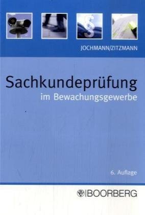 9783415040014: Sachkundeprfung im Bewachungsgewerbe