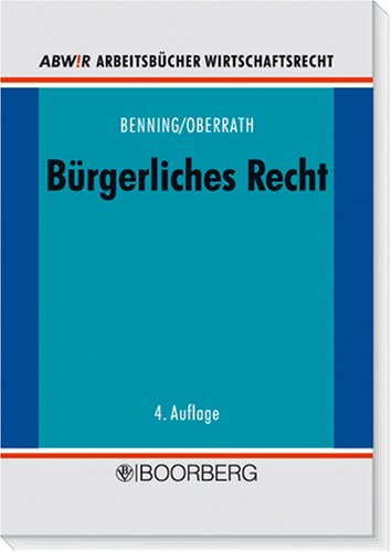 9783415040571: Brgerliches Recht