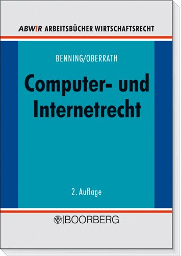 Beispielbild fr Computer- und Internetrecht zum Verkauf von medimops