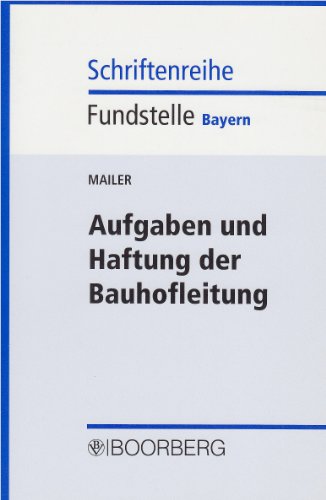 Imagen de archivo de Aufgaben und Haftung der Bauhofleitung a la venta por medimops