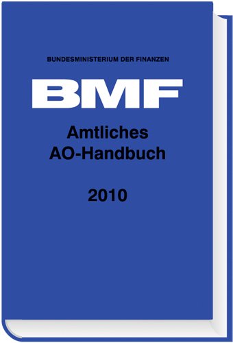 Amtliches AO-Handbuch 2010 - Bundesministerium für Finanzen