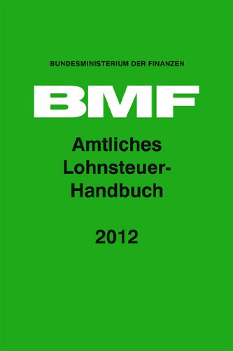 Amtliches Lohnsteuerhandbuch 2012