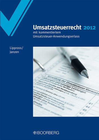 Beispielbild fr Umsatzsteuerrecht 2012 zum Verkauf von Buchpark