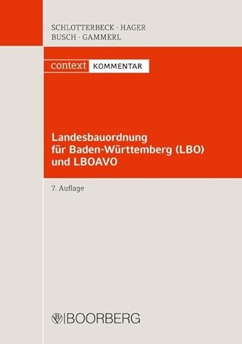 9783415054554: Landesbauordnung fr Baden-Wrttemberg (LBO) und LBOAVO