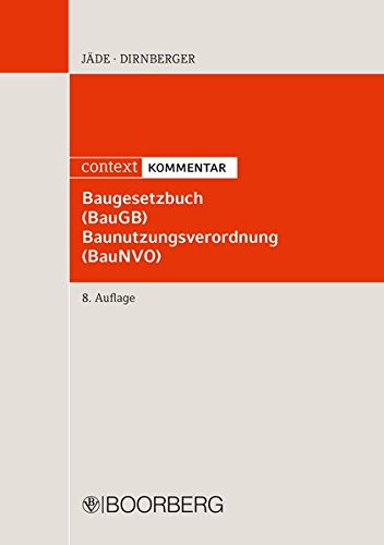 Stock image for Baugesetzbuch Baunutzungsverordnung Kommentar for sale by Buchpark