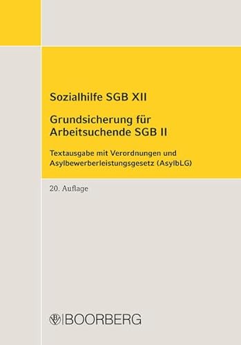 Stock image for Sozialhilfe SGB XII Grundsicherung fr Arbeitsuchende SGB II for sale by Buchmarie