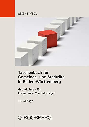 Taschenbuch für Gemeinde- und Stadträte in Baden-Württemberg - Klaus Ade