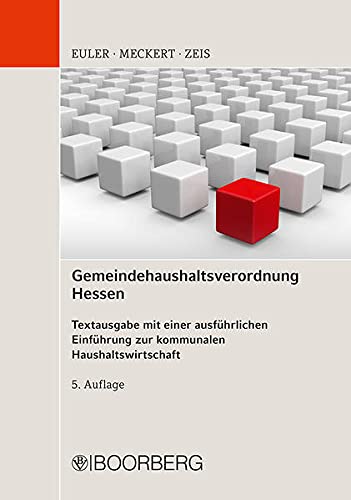 Beispielbild fr Gemeindehaushaltsverordnung Hessen -Language: german zum Verkauf von GreatBookPrices