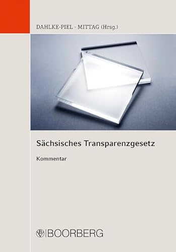 9783415074118: Schsisches Transparenzgesetz: Kommentar