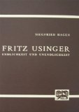 Fritz Usinger - Endlichkeit und Unendlichkeit.