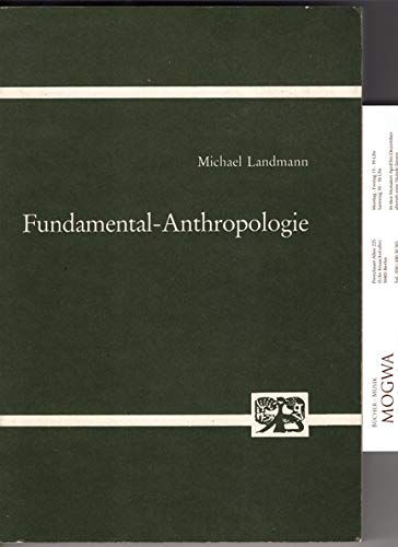 Stock image for fundamental-anthropologie for sale by Antiquariat Walter Nowak