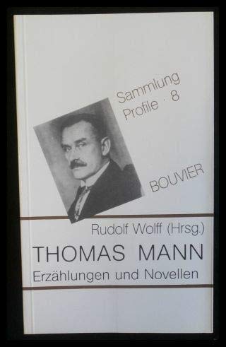 Beispielbild fr Thomas Mann. Erzhlungen und Novellen zum Verkauf von medimops