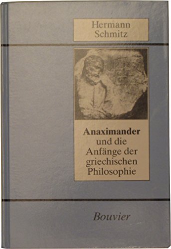 9783416020299: Anaximander.