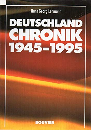 9783416025720: Deutschland Chronik 1945 - 1995