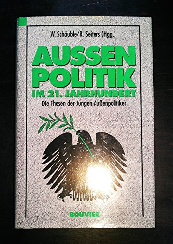 Beispielbild fr Auenpolitik im 21. Jahrhundert zum Verkauf von Antiquariat  Angelika Hofmann