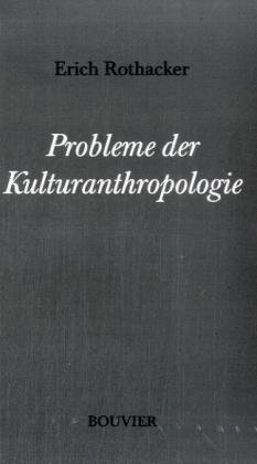 9783416031349: Probleme der Kultruanthropologie