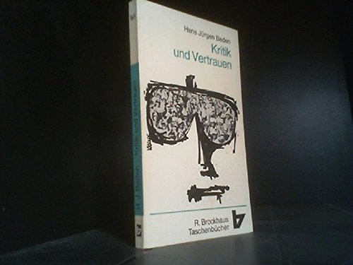 Beispielbild fr Kritik und Vertrauen. Reden im Rundfunk. zum Verkauf von Versandantiquariat Harald Gross