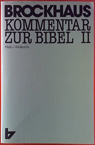 9783417245813: Brockhaus. Kommentar zur Bibel II.