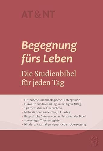 9783417251470: Begegnung frs Leben: AT & NT / Die Studienbibel fr jeden Tag